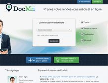 Tablet Screenshot of docmii.com